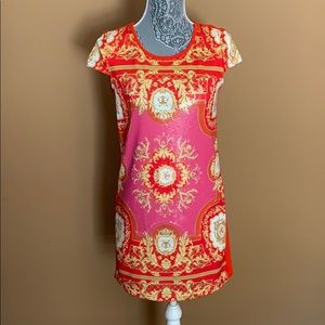 Mini Summer Orange Dress